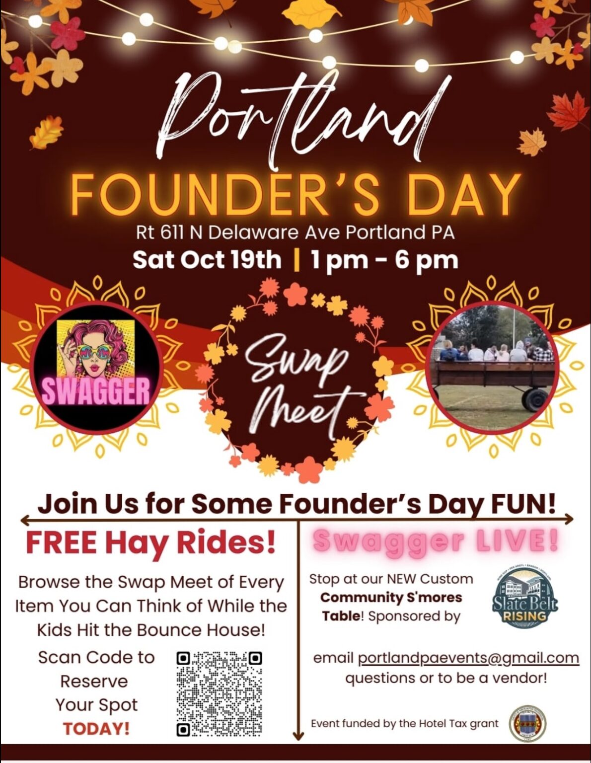 Portland Founder’s Day. Oct 19, 2024 Borough of Portland